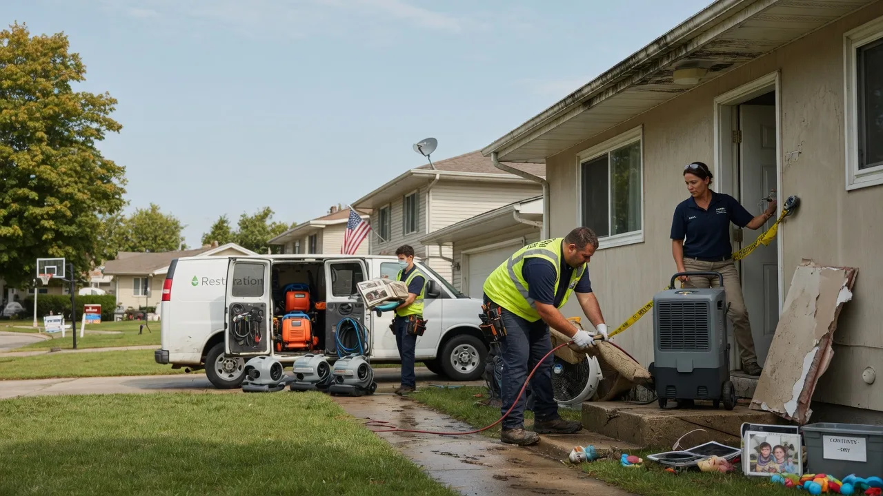 Water Damage Restoration in Mondamin, IA near me